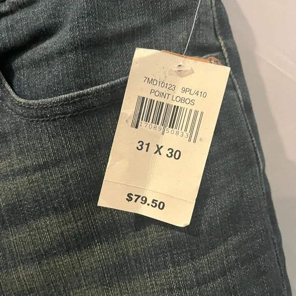 Lucky Brand Men's Dark Wash Jeans - Picture 3 of 4